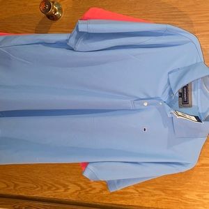 Men’s large Crown & ivy collar shirt